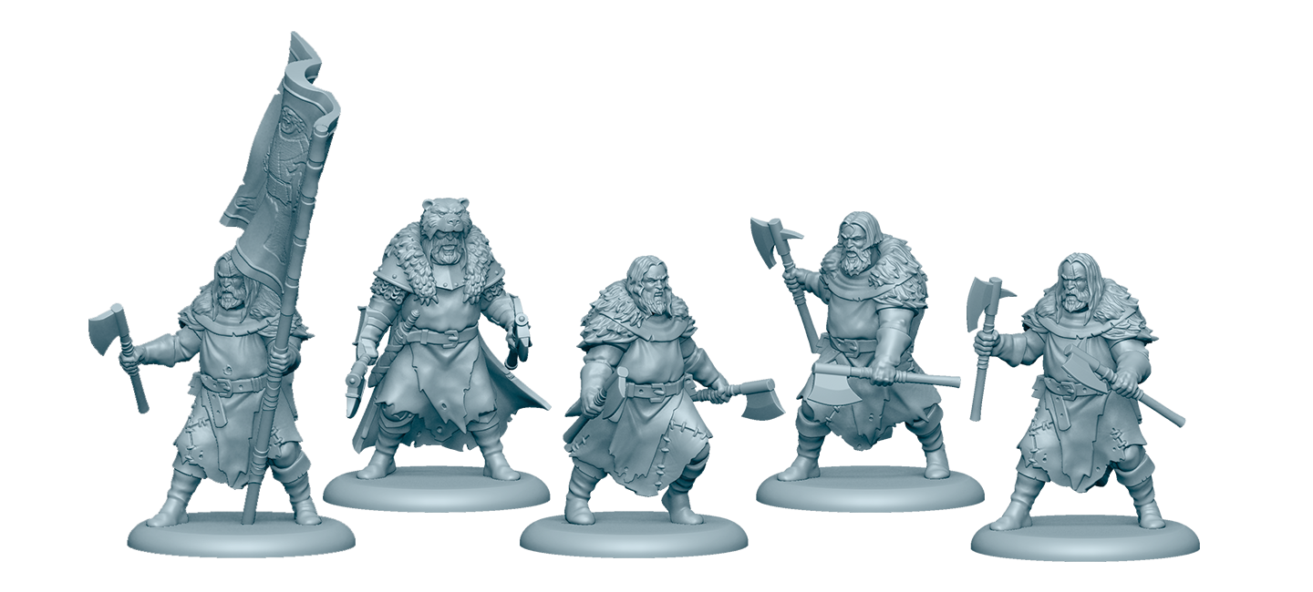 A Song of Ice and Fire : Tabletop Miniatures Game - Umber Berserkers
